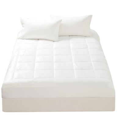 100% polyester short velvet bed  mattress pad protector  for sale