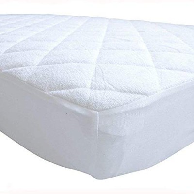 Waterproof Crib  Quilted Fitted Toddler & Baby Mattress  Protector