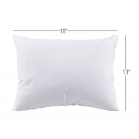 13*18 inch cotton neck sleeping toddler pillow