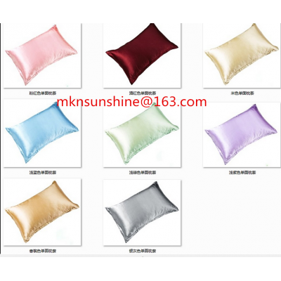 16mm pure silk high quality beauty pillow case with various color