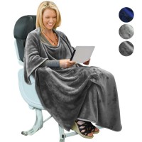 Travel Blanket Airplane Office 4 in 1 Fleece Blanket